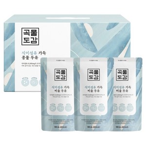 곡물도감 식이섬유 가득 비움 두유, 180ml, 15개