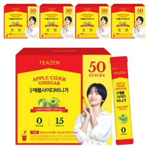 티젠 애플사이다 비니거, 250g, 5개