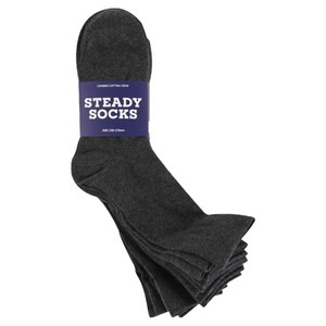 스테디삭 남성용 비즈니스 장목 양말 10켤레