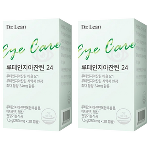 닥터린 루테인 지아잔틴 24, 30정, 2개