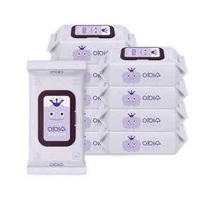 아이수 저자극 크라운 몬스터 캡형 물티슈