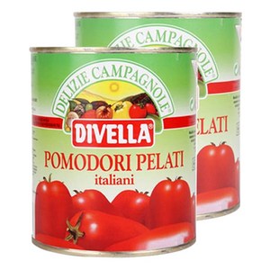 디벨라 홀토마토 통조림, 800g, 2개