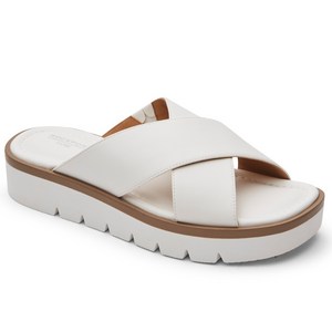 락포트 여성용 소피 크로스 슬라이드 샌들 CJ2425