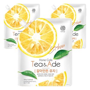 다미즐 갈아만든 유자, 500g, 3개