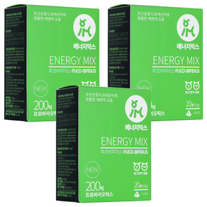 아이앤지메딕스 반려동물 에너지믹스 영양제, 40g, 장건강/유산균, 3개