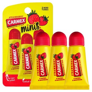 카멕스 모이스처라이징 튜브 립밤 3개입