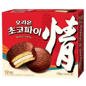 오리온초코파이 정, 468g, 1개
