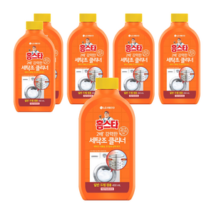 홈스타 퍼펙트 세탁조 클리너, 450ml, 6개