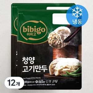 비비고 청양 고기만두 (냉동), 400g, 12개