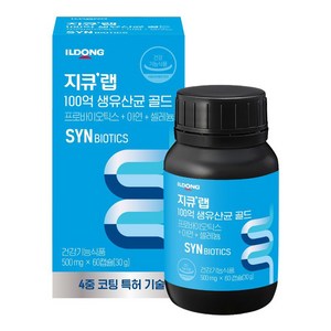 지큐랩 100억 생유산균 골드, 60정, 1개