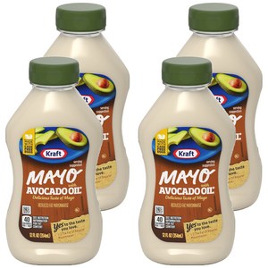 크래프트 아보카도 오일 마요네즈, 354ml, 4개