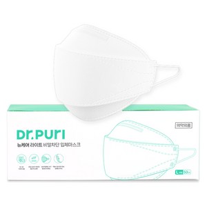 닥터퓨리 뉴케어 라이트 입체마스크 대형 KF-AD, 50개입, 1개