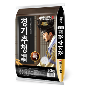 더담은 경기미 추청 아끼바레 쌀, 특등급, 20kg, 1개