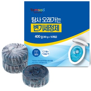 탐사 오래가는 변기세정제, 40g, 10개