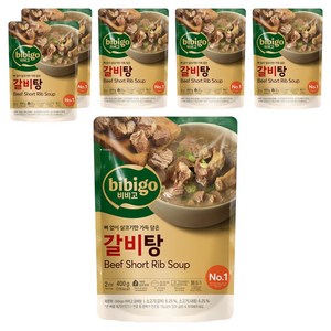 비비고 갈비탕, 400g, 6개