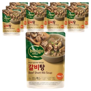 비비고 갈비탕, 400g, 10개