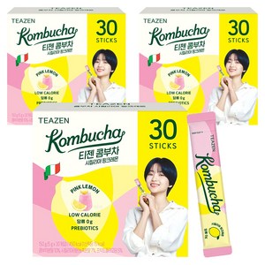 티젠 콤부차 시칠리아 핑크레몬, 5g, 30개입, 3개