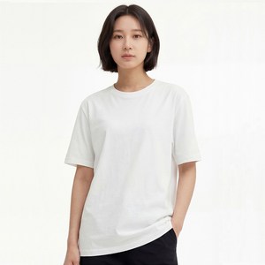옥스타 남녀공용 무지 반팔티 7TS001a