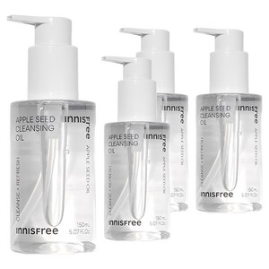 이니스프리 애플 씨드 클렌징 오일, 150ml, 4개