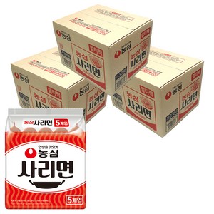 농심 사리면 110g, 120개