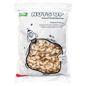 자연두레 너츠업 아몬드슬라이스, 1kg, 1개