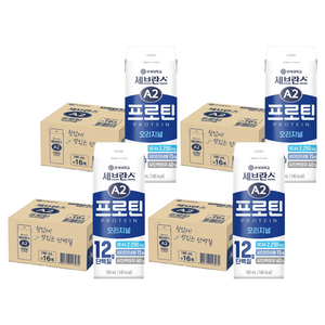 세브란스에이투 연세유업 프로틴 음료 오리지널, 190ml, 64개