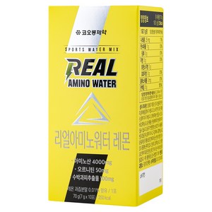 코오롱제약 NEW 리얼 아미노 워터 레몬 10p, 70g, 1개