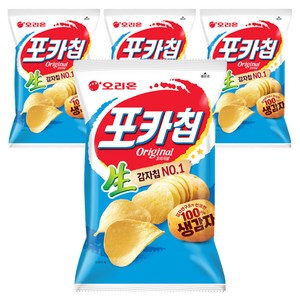 오리온 포카칩 오리지널, 137g, 4개