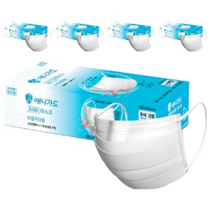 애니가드 프리비 비말차단용 KF-AD마스크 성인용 대형, 20개입, 화이트, 5개
