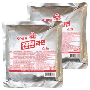 오뚜기 오쉐프 진한라면 스프, 285g, 2개