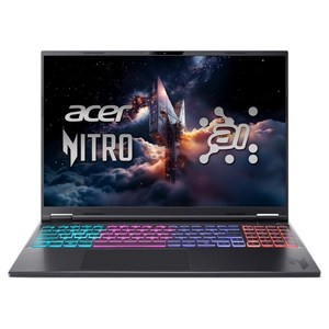 에이서 2025 니트로 슬림 16S AI 라이젠 AI 라이젠 AI 300 시리즈 지포스 RTX 5060