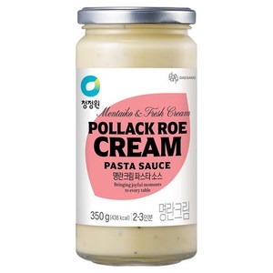 청정원 명란크림 파스타소스, 350g, 1개