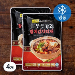 오모가리 수제 참치김치찌개 (냉동), 500g, 4개