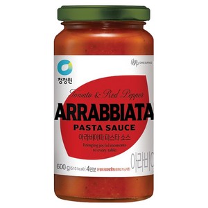청정원 아라비아따 파스타 소스, 600g, 1개