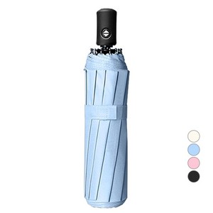 두발로 UV차단 암막 접이식 3단 자동 우산 양산