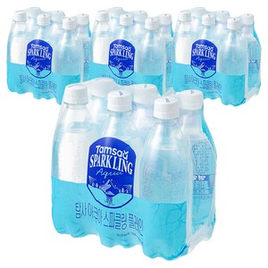 탐사 아쿠아 스파클링 플레인 무라벨, 500ml, 24개