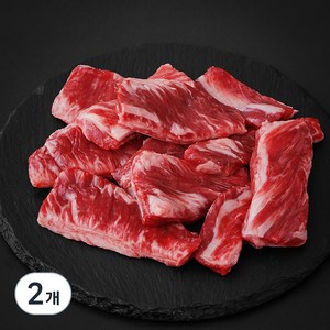 푸드장 미국산 블랙비프 소갈비살 (냉장), 300g, 2개