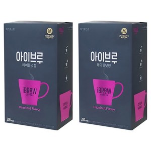 맥널티 iBrew 미니 헤이즐넛향 원두커피믹스