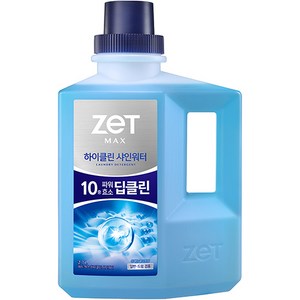 리큐제트 하이클린 샤인워터 액상세제 본품 쿨코튼향, 2.7L, 1개