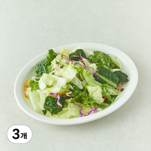 채소믹스 하프팩, 500g, 3개
