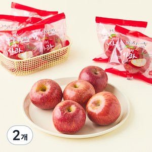 하이프루츠 당도선별 의성 세척사과, 2kg(소과, 10..., 2개