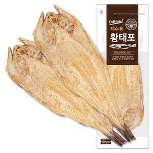 해맑은푸드 제수용 황태포 2미, 140g, 1개