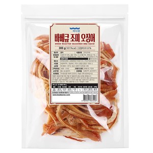 바다원 바베큐 조미 오징어, 300g, 1개