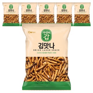 청우식품 김맛나, 110g, 6개