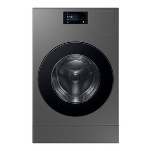 삼성전자 Bespoke AI 콤보 세탁기 LCD 177.8mm WD90F25AHS 25kg + 18kg 방문설치