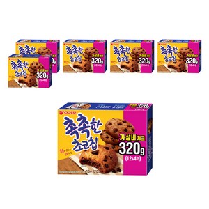 촉촉한초코칩, 320g, 6개