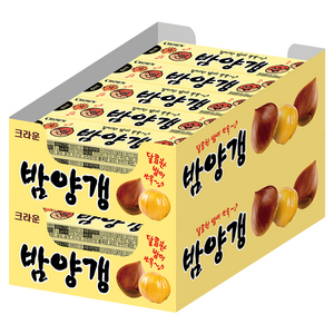 크라운 밤양갱, 50g, 40개