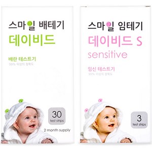 스마일랩 스마일 데이비드 배란테스트기 30p + 데이비드 S 임신테스트기 3p, 30개입, 1세트
