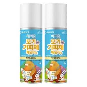 유한양행 해피홈 모기 기피제 패밀리액, 100g, 2개