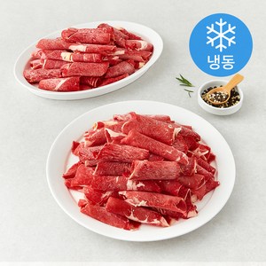 호주산 척롤 샤브샤브용 (냉동), 1kg, 1개